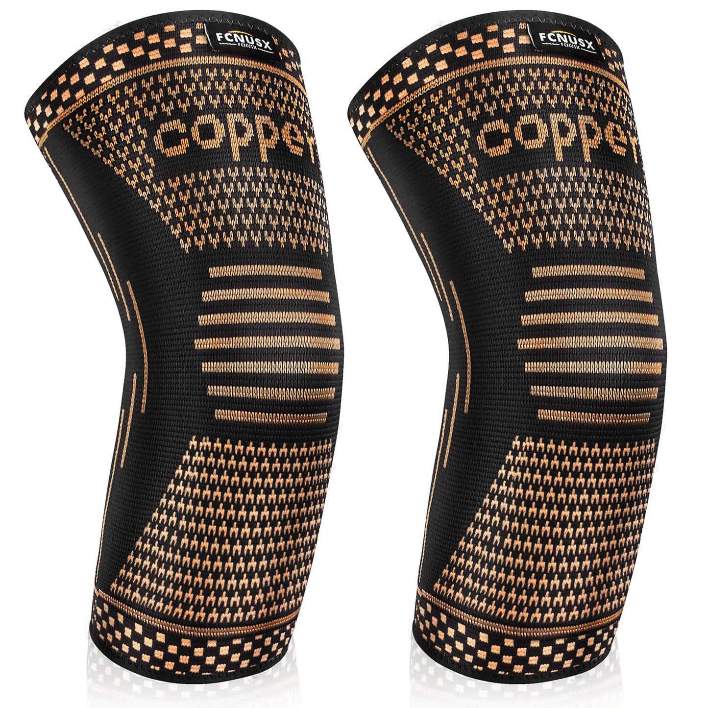 Copper Elbow Brace Compression Sleeve for Pain Relief Men & Women