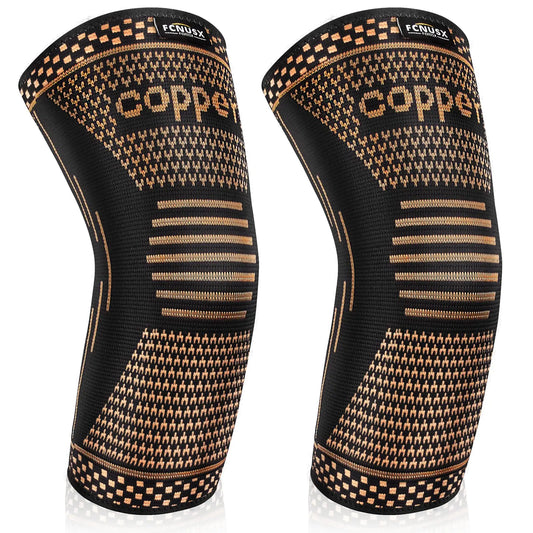 Copper Elbow Brace Compression Sleeve for Pain Relief Men & Women